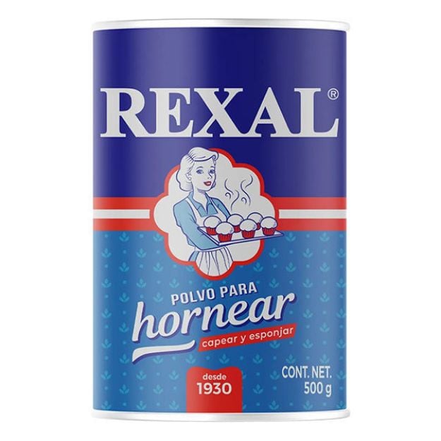 Imagen de Polvo para Hornear Rexal  Bote de 500 g